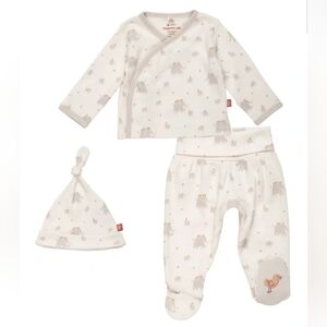 Magnetic Me Little Peanut 3 Piece Kimono Set